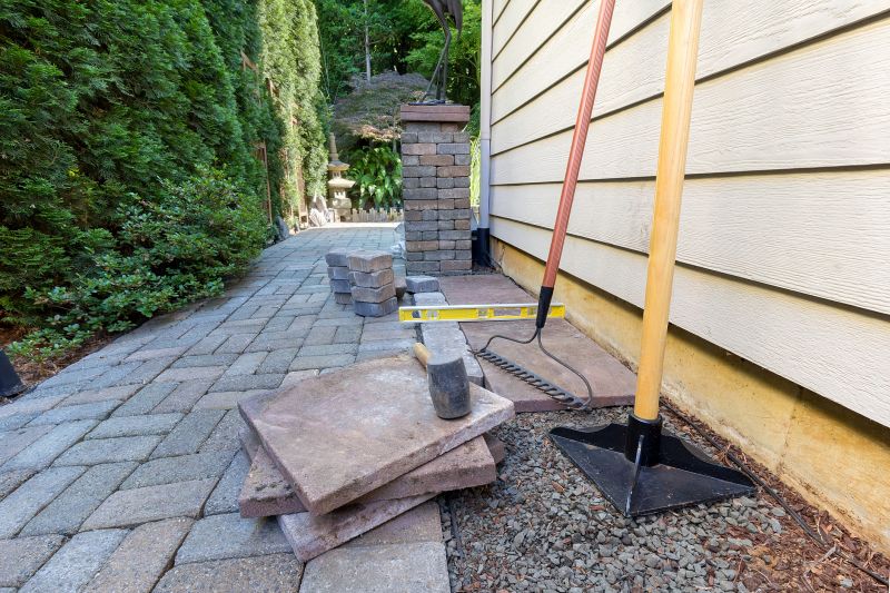 Base preparation for paver installation