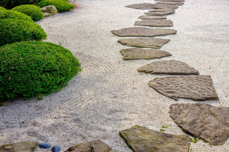 Natural Stone Paver Pathway